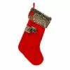 Best deal 🔥 Red Cable Knit Stocking with Faux Fur Trim by Ashland® 🎁 -Ashland Online Store 10699878 1