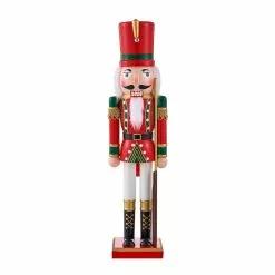 Best deal 🔔 16" Classic Red Jacket Collectible Nutcracker by Ashland® ✔️