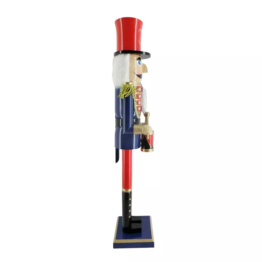 Best deal ⌛ 2.5ft. Classic Drummer Nutcracker by Ashland® ✔️ 4 Best deal ⌛ 2.5ft. Classic Drummer Nutcracker by Ashland® ✔️ - Image 2