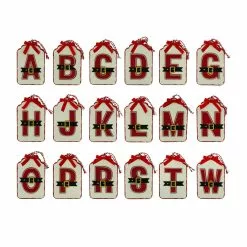 Discount ✔️ Assorted 7.5" Classic Monogram Wood Tag by Ashland® ✨