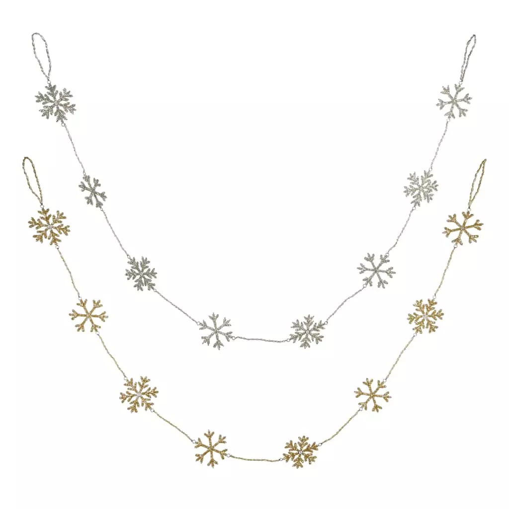 Flash Sale ๐ Assorted 6ft. Snowflake Garland by Ashland® ๐ฅฐ 3 Flash Sale ๐ Assorted 6ft. Snowflake Garland by Ashland® ๐ฅฐ