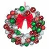 Best deal ✨ 23" Multicolored Ball Ornament Wall Wreath by Ashland® ⌛ -Ashland Online Store 10699986 1