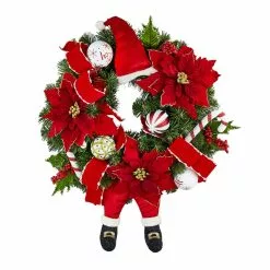 Coupon ⭐ 30" Santa Hat With Legs Wreath by Ashland® ✨