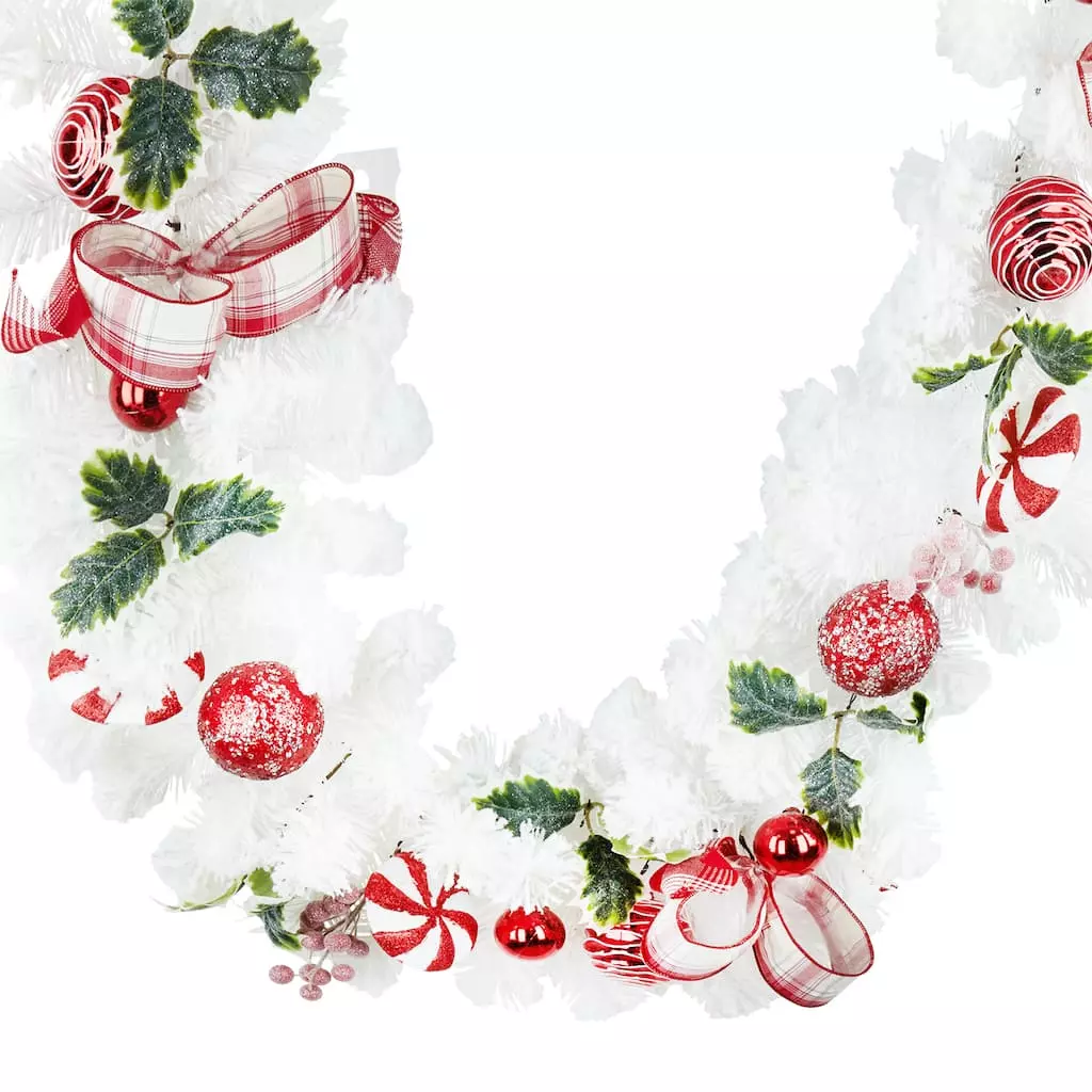 Flash Sale ๐ 72" Berry Candy Snowflake Garland by Ashland® ๐ 4 Flash Sale ๐ 72" Berry Candy Snowflake Garland by Ashland® ๐ - Image 2