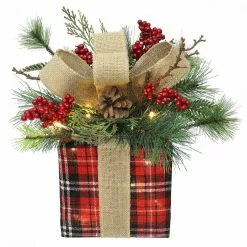 Brand new ⭐ 13" Red & Green Medium Giftbox With LED Lights by Ashland® 😉 -Ashland Online Store 10700062 2