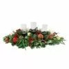 Cheapest ⭐ 32" Red & Green Pine Candle Holder Arrangement with Ornaments by Ashland® 🔔 -Ashland Online Store 10700072 1