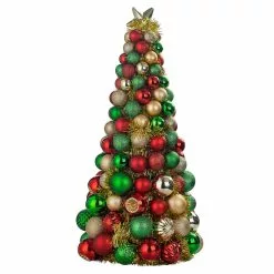 Best reviews of ✔️ 22" Red, Green & Gold Ornament Tree by Ashland® 🔥