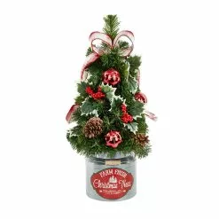Wholesale ⌛ 2ft. Potted Artificial Tree With Holly Berries by Ashland® 🔔