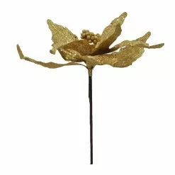 Brand new 🛒 Assorted Glitter Poinsettia Pick by Ashland® ✔️ -Ashland Online Store 10700096 10