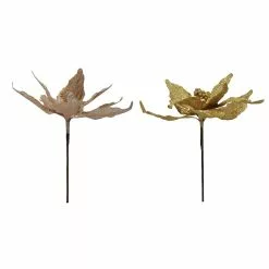 Brand new 🛒 Assorted Glitter Poinsettia Pick by Ashland® ✔️ -Ashland Online Store 10700096 2