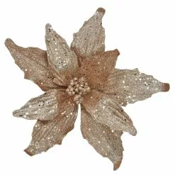Brand new 🛒 Assorted Glitter Poinsettia Pick by Ashland® ✔️ -Ashland Online Store 10700096 3