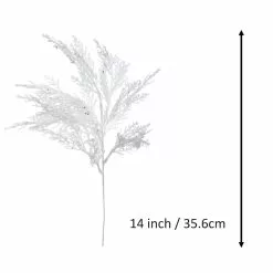 Wholesale ❤️ White Glitter Cedar Pick by Ashland® 🔥 -Ashland Online Store 10700105 3