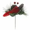 New 💯 Red Bird & Snowy Pinecone Pick by Ashland® 😍 -Ashland Online Store 10700129 1