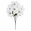 Best deal ✨ White & Silver Poinsettia Bush by Ashland® ✔️ -Ashland Online Store 10700137 1