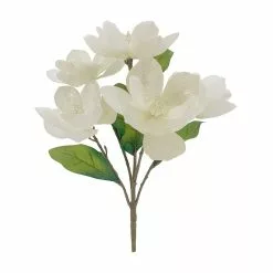 Cheap ๐ White Glitter Magnolia Bush by Ashland® โญ