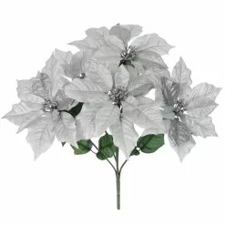 Best Pirce 🎁 Silver Poinsettia Bush by Ashland® 😍