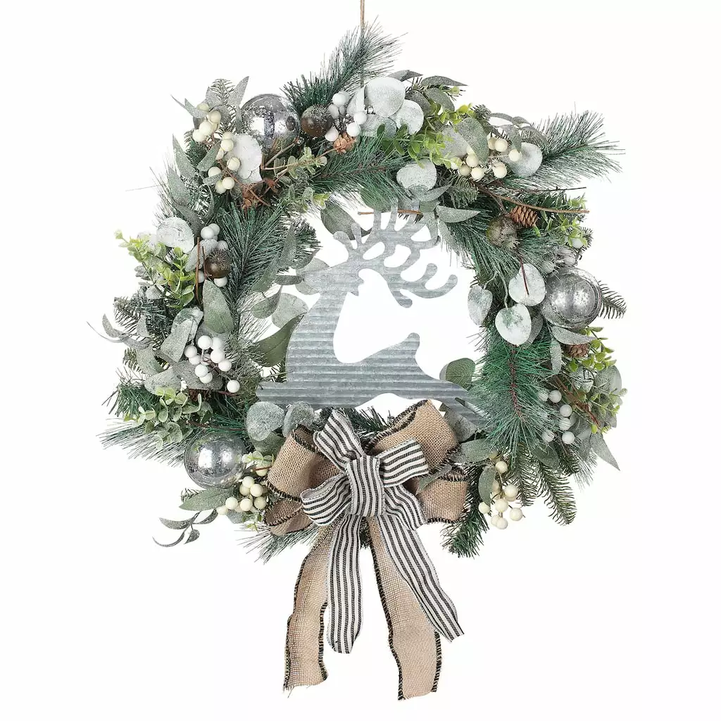 Deals ๐ 24" Deer Sign Pine & Berry Wreath by Ashland® ๐ฅ 3 Deals ๐ 24" Deer Sign Pine & Berry Wreath by Ashland® ๐ฅ