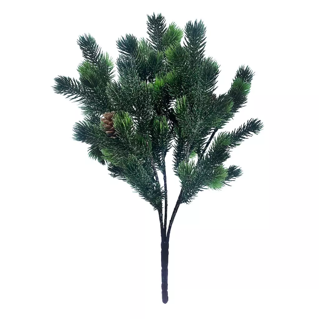 Cheap โค๏ธ Glitter Pine & Pinecone Bush by Ashland® ๐ 3 Cheap โค๏ธ Glitter Pine & Pinecone Bush by Ashland® ๐