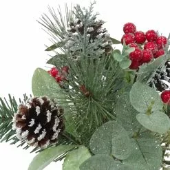 Budget 👍 Sugared Red Berry & Pinecone Mixed Bush by Ashland® ⌛ -Ashland Online Store 10700386 2