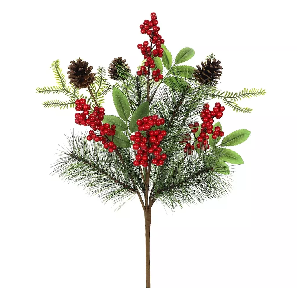 Best deal โค๏ธ Pine, Berry & Pinecone Bush by Ashland® ๐ 3 Best deal โค๏ธ Pine, Berry & Pinecone Bush by Ashland® ๐