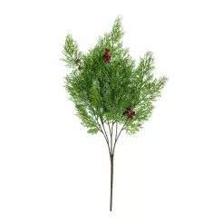 Wholesale 🎉 Glitter Hanging Cedar & Berry Bush by Ashland® ✔️