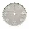 Best reviews of ⭐ 48" Snowflake Tree Skirt with Pom Poms by Ashland® 🥰 -Ashland Online Store 10700429 1