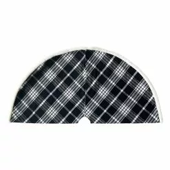 Best Sale ⌛ 48" Black Tartan Tree ✨ Skirt by Ashland® ❤️ -Ashland Online Store 10700440 2