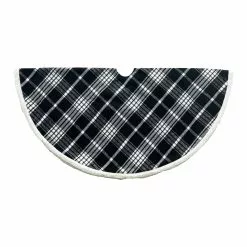 Best Sale ⌛ 48" Black Tartan Tree ✨ Skirt by Ashland® ❤️ -Ashland Online Store 10700440 3