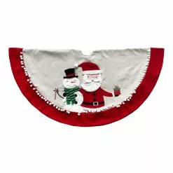 Top 10 👍 28'' Santa Friend Tree Skirt by Ashland® 🛒 -Ashland Online Store 10700442 3