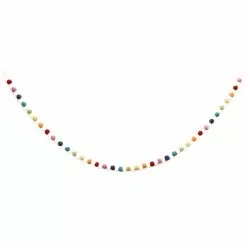 Brand new 👍 6ft. Bright Multicolor Felt Pom Pom Garland by Ashland® 🌟 -Ashland Online Store 10700465 4
