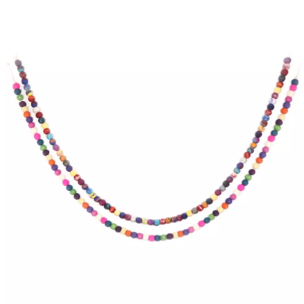 Budget ๐ Assorted 6ft. Multicolor Felt Pom Pom Garland by Ashland® โ๏ธ 7 Budget ๐ Assorted 6ft. Multicolor Felt Pom Pom Garland by Ashland® โ๏ธ - Image 5