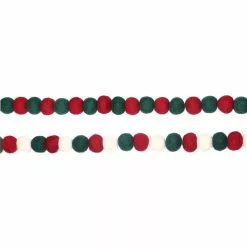 Top 10 ✔️ Assorted 6ft. Red & Green Felt Pom Pom Garland by Ashland® ✔️ 11 Top 10 ✔️ Assorted 6ft. Red & Green Felt Pom Pom Garland by Ashland® ✔️ -Ashland Online Store 10700508 5