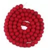 Flash Sale 🤩 6ft. Red Felt Pom Pom Garland by Ashland® ⌛