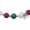 Deals 🧨 6ft. Red, White & Green Ball & Tinsel Garland by Ashland® 🔔