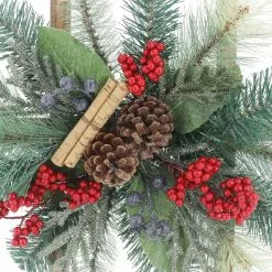 Top 10 ❤️ 22" Christmas Wall Pane with Pinecones & Berries by Ashland® 🌟 -Ashland Online Store 10700650 3