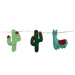 Promo โค๏ธ 6ft. Cactus & Alpaca Garland by Ashland® โ