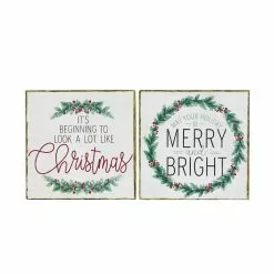 Best Pirce 👏 Assorted 7" ❄ Christmas Tabletop Sign by Ashland® 👏
