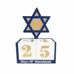 Discount 🤩 8.5" Star of David Tabletop Hanukkah Countdown by Ashland® 😀