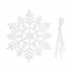 New ✔️ 4'' Mini White Snowflake Accents, 6ct. by Ashland® 😍 -Ashland Online Store 10700756 2