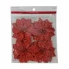 Top 10 ✨ 3.5" Glittery Red Poinsettia Accents by Ashland®, 4ct. ⭐
