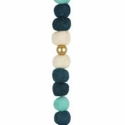 Best Sale 🎉 6ft. Blue, White & Gold Pom-Pom Hanukkah Garland by Ashland® ⌛