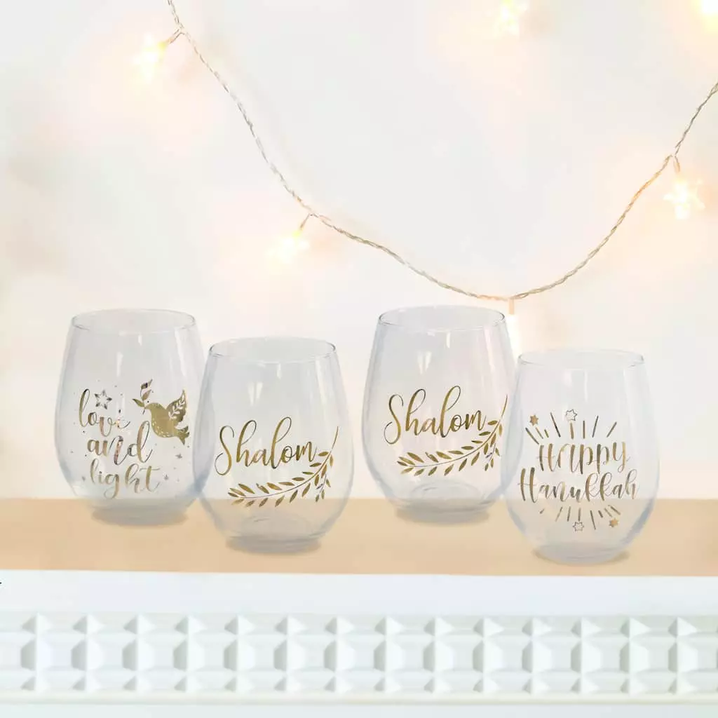 Outlet β¨ Assorted 21oz. Hanukkah Wine Glass by Ashland® π 4 Outlet β¨ Assorted 21oz. Hanukkah Wine Glass by Ashland® π - Image 2