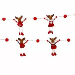 Wholesale 🎁 Assorted 6ft. Fabric Reindeer Garland by Ashland® 😍