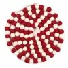 Best Sale 🥰 6ft. Red & White Skinny Pom Pom Garland by Ashland® 👍 -Ashland Online Store 10700796 1