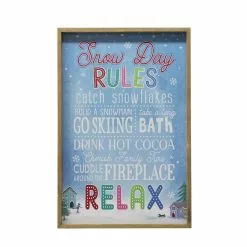Discount 🤩 Snow Day Rules Wall Sign by Ashland® ⌛