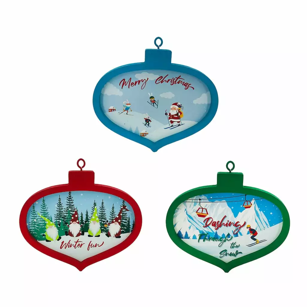 Best Pirce โ๏ธ Assorted Holiday Wall Ornament by Ashland® ๐ 3 Best Pirce โ๏ธ Assorted Holiday Wall Ornament by Ashland® ๐