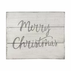Budget 🌟 Merry Christmas Whitewashed Wood Plank Wall Sign by Ashland® 👍