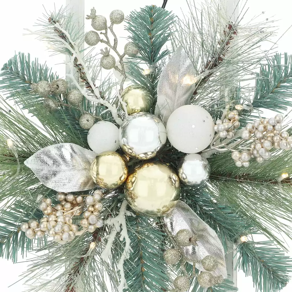 Best Sale ๐ Lighted Winter Floral Window Pane Wall Accent by Ashland® โ๏ธ 4 Best Sale ๐ Lighted Winter Floral Window Pane Wall Accent by Ashland® โ๏ธ - Image 2