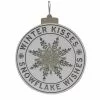 Brand new 😉 Winter Kisses, Snowflake Wishes Round Wall Sign by Ashland® ❤️