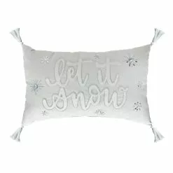 Buy 🛒 Let It Snow Pillow with Tassels by Ashland® ✔️